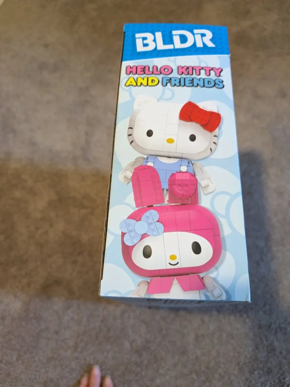 NWT BLDR Deluxe Large Buildable Character Hello Kitty & My Melody SEALED